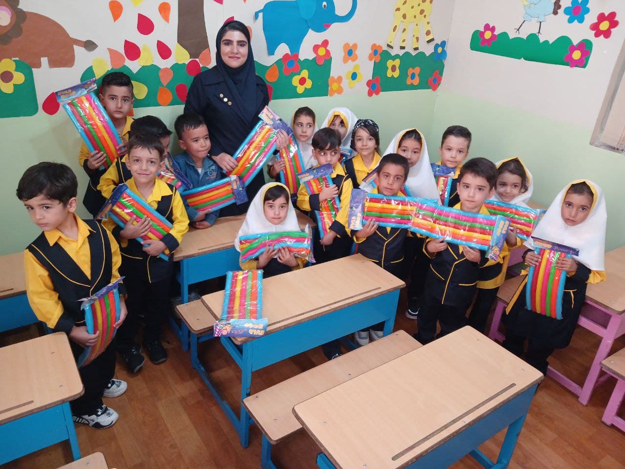 اولین روز سال تحصیلی ۱۴۰۳ کلاس خانم درخشان